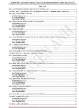 Bồi dưỡng kiến thức hóa - Lý 10 - 11 - 12